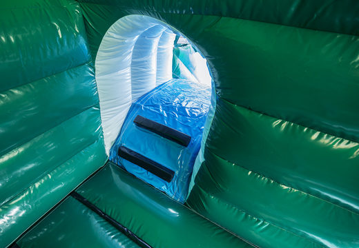 Koop opblaasbaar maxi multifun groen springkasteel in tractor thema voor kids bij JB Inflatables Nederland. Bestel springkastelen online bij JB Inflatables Nederland