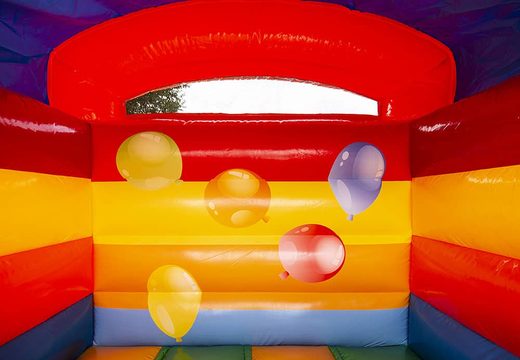 Klein opblaasbaar overdekt springkasteeL te koop in thema feest voor kinderen. Koop springkastelen online bij JB Inflatables Nederland