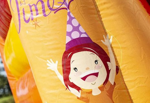 Klein multifun overdekt springkasteel bestellen in feest thema voor kinderen. Springkastelen online te koop bij JB Inflatables Nederland