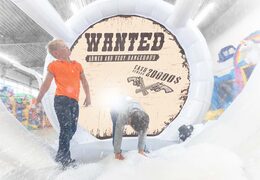 snowglobe luchtdicht met western achtergrond om foto's te maken kopen