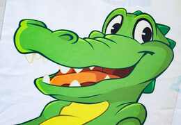 Koop opblaasbare Funcity Crocodil springkussen voor kinderen. Opblaasbare springkussens bestellen bij JB Inflatables Nederland