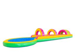 Multicolor opblaasbare Big Bellyslide voor uw kinderen kopen. Bestel opblaasbare glijbanen nu online bij JB Inflatables Nederland