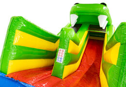 Geel groen rood dino thema glijbaan 4 in 1 Multiplay kopen bij JB in Meppel