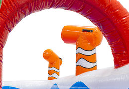 Online opblaasbaar waterspeelpark bestellen in zeewereld thema
