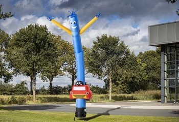 6m opblaasbaar skydancer 3d auto in het blauw nu online kopen bij JB Inflatables Nederland. Bestel opblaasbare airdancers in standaard kleuren en afmetingen direct online