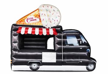 Opblaasbare foodtruck tent kopen in ice cream thema