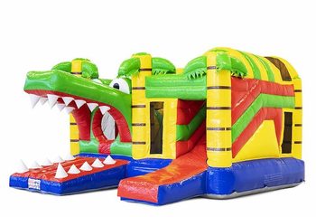 Multiplay springkussen met krokodillen thema te koop voor kinderen