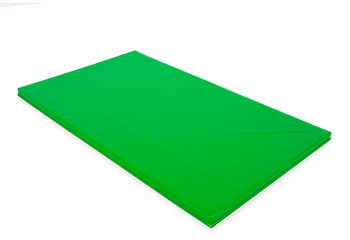 Groene valmat 2 meter om te gebruiken voor veiligheid bij springkussens en andere speeltoestellen kopen 