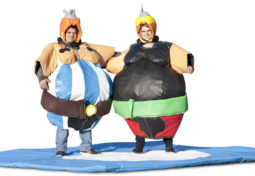 Sumo Asterix & Obelix pakken voor zowel jong als oud online halen. Koop springkussens bij JB Inflatables Nederland