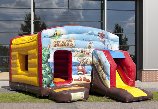 Maxi multifun piraat luchtkussen kopen voor kinderen bij JB Inflatables Nederland. Bestel luchtkussens online bij JB Inflatables Nederland