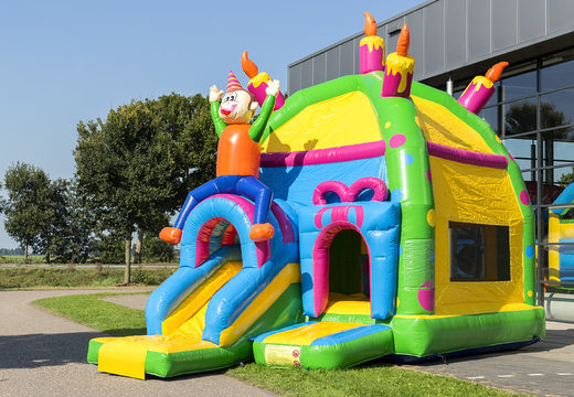 Party opblaasbaar overdekt springkasteel kopen bij JB Inflatables Nederland. Bestel online springkastelen bij JB Inflatables Nederland
