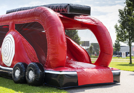 Stormbaan in thema brandweer voor kids bestellen. Koop opblaasbare stormbanen nu online bij JB Inflatables Nederland
