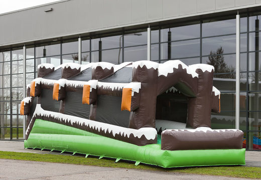 Inflatable rollerbaan in winter thema voor zowel jong als oud bestellen. Koop opblaasbare winterattracties nu online bij JB Inflatables Nederland 