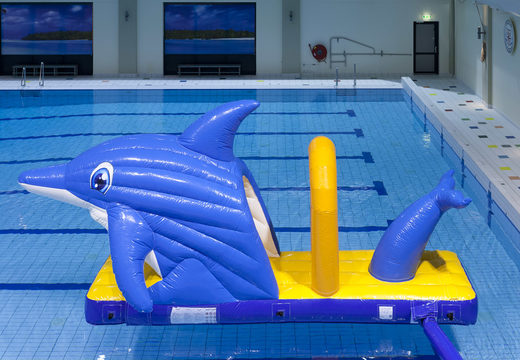 Bestel een opblaasbare luchtdichte zwembad glijbaan in dolfijn thema voor zowel jong als oud. Koop opblaasbare waterattracties nu online bij JB Inflatables Nederland 