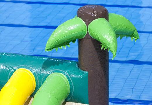 Dubbele Zig Zag jungle stormbaan voor zowel jong als oud bestellen. Koop opblaasbare zwembadstormbanen nu online bij JB Inflatables Nederland