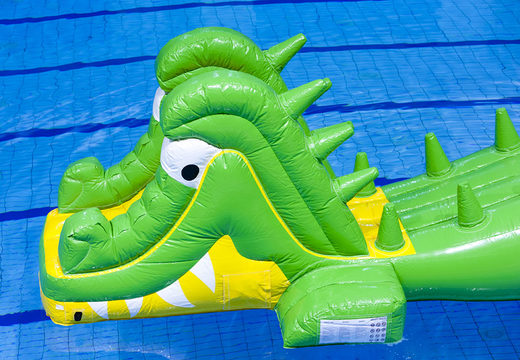 Haal luchtdichte opblaasbare krokodil run voor zowel jong als oud. Bestel opblaasbare zwembadspelen nu online bij JB Inflatables Nederland 