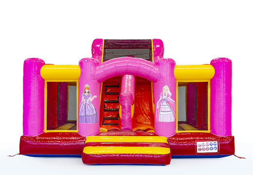 Bestel opblaasbare coole slidebox in prinses thema voor kinderen. Koop springkussens online bij JB Inflatables Nederland