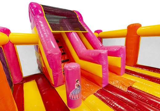 Slidebox Prinses online bestellen voor kinderen. Koop springkussens nu bij JB Inflatables Nederland
