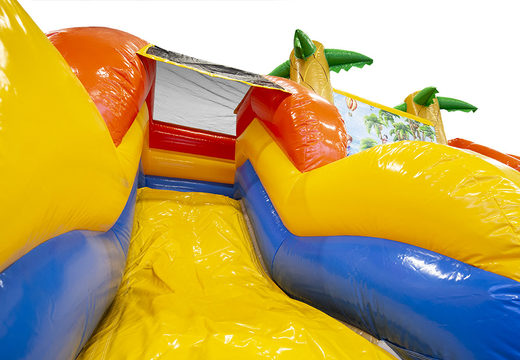 Springkussen in thema waterbox slide voor kinderen bestellen bij JB Inflatables Nederland. Koop springkussens online bij JB Inflatables Nederland