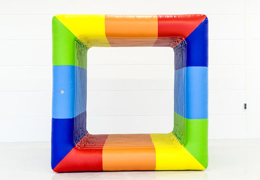 Bestel kantelkubus in thema regenboog voor zowel oud als jong. Koop springkussens online bij JB Inflatables Nederland