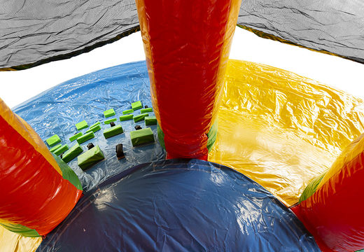 Koop toren opblaasbare glijbaan in thema party voor kids. Bestel opblaasbare glijbanen nu online bij JB Inflatables Nederland