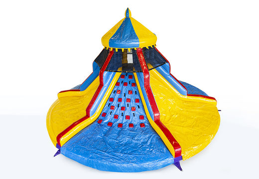 Bestel Tower slide in thema carrousel voor kinderen. Koop opblaasbare glijbanen nu online bij JB Inflatables Nederland