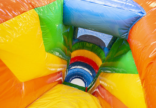 Bestel medium opblaasbare party springkasteel met glijbaan voor kinderen. Koop opblaasbare springkastelen online at JB Inflatables Nederland 