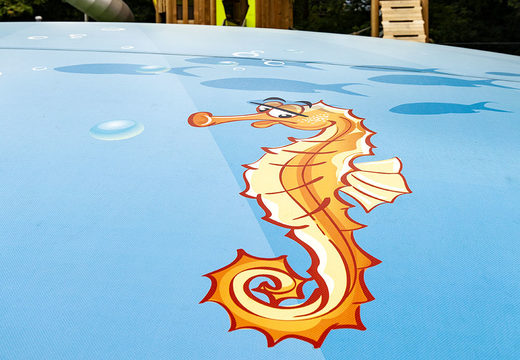 Opblaasbare thema Seaworld Airmountain op maat gemaakt voor kinderen. Koop opblaasbare springbergen bij JB Inflatables Nederland