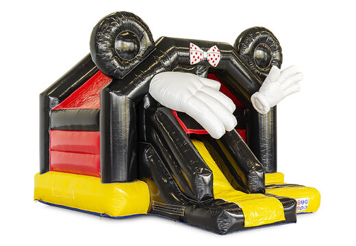 Maatwerk Slide Combo Muis springkastelen opblaasbaar bestellen bij JB Inflatables Nederland. Vraag nu gratis ontwerp aan voor opblaasbare luchtkussens in eigen huisstijl