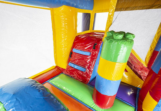 Multiplay superblocks springkasteel bestellen voor kinderen. Koop opblaasbare springkastelen online bij JB Inflatables Nederland