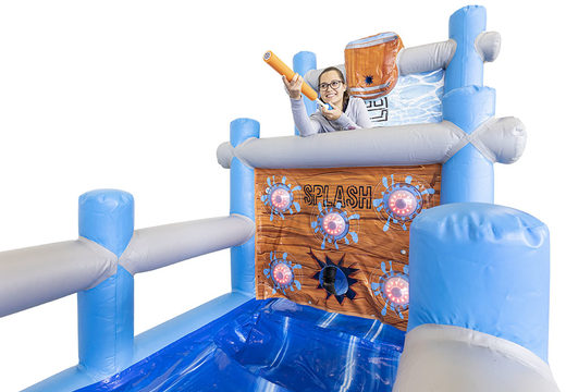 IPS Water Wars inflatable met waterkanonnen voor zowel jong als oud bestellen. Koop opblaasbare waterattracties nu online bij JB Inflatables Nederland 