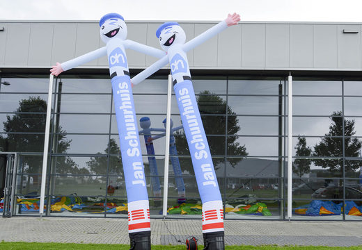 Maatwerk Albert Heijn 3D skydancers opblaasbaar bestellen bij JB Inflatables Nederland. Vraag nu gratis ontwerp aan voor opblaasbare air dancer in eigen huisstijl