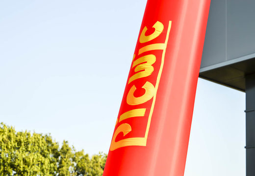 Bestel opblaasbare Picwic skydancer met logo op maat bij JB Promotions Nederland; specialist in opblaasbare reclame artikelen zoals inflatable tubes