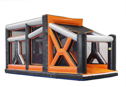 Ball Hopper stormbaan met obtakels voor kids bestellen. Koop opblaasbare stormbanen nu online bij JB Inflatables Nederland