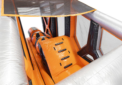 Grote Ball Hopper 40-delige modulaire hindernisbaan kopen voor kinderen. Bestel opblaasbare stormbanen nu online bij JB Inflatables Nederland