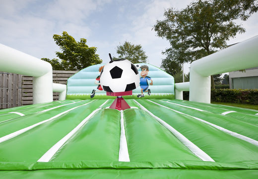 Koop een opblaasbare valmat in thema voetbal voor zowel oud als jong. Bestel een opblaasbare valmat nu online bij JB Inflatables Nederland