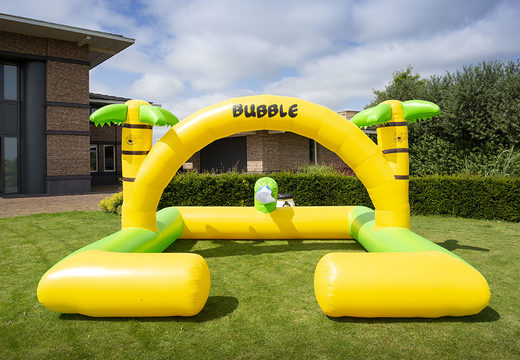 Koop een groot opblaasbaar open bubble park in Jungle thema voor kids. Bestel opblaasbare springkastelen bij JB Inflatables Nederland