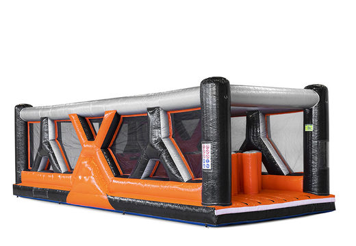 Survival Run 40-delige modulaire hindernisbaan kopen voor kinderen. Bestel opblaasbare stormbanen nu online bij JB Inflatables Nederland