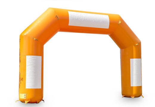 Oranje start boog online kopen bij JB Inflatables Nederland. Bestel nu standaard opblaasbare bogen voor sport evenementen