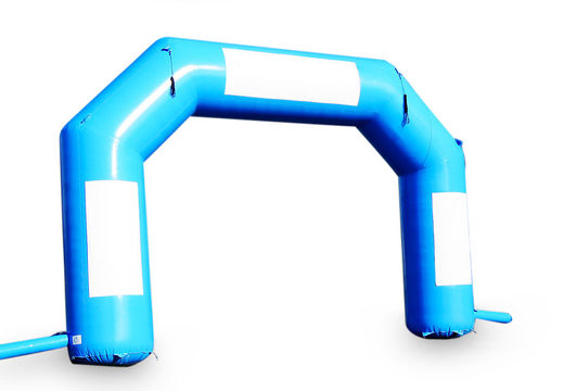 Opblaasbare finish boog in het blauw online kopen bij JB Inflatables Nederland. Bestel nu reclamebogen in verschillende maten en kleuren 