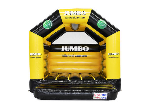 Koop gepersonaliseerde Jumbo - A Frame  springkastelen voor promotionele doeleinden bij JB Inflatables Nederland. Vraag nu gratis ontwerp aan voor opblaasbare springkastelen in eigen huisstijl