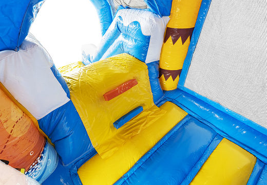 Bestel mini opblaasbare piraat luchtkussen met glijbaan voor kinderen. Koop opblaasbare luchtkussens online at JB Inflatables Nederland 