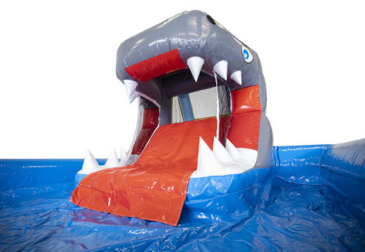 Multifunctioneel minipark haai springkasteel voor kinderen bestellen. Koop springkastelen online bij JB Inflatables Nederland