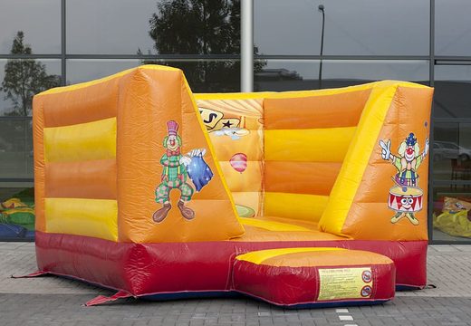 Klein open springkasteel kopen in thema circus voor kinderen. Koop springkastelen online bij JB Inflatables Nederland