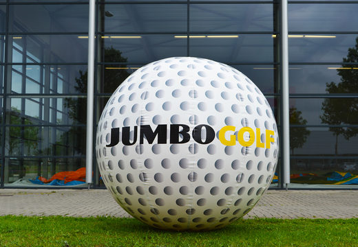Jumbo Golfbal opblaasbare productvergroting kopen. Bestel opblaasbare blow-ups nu online bij JB Inflatables Nederland 