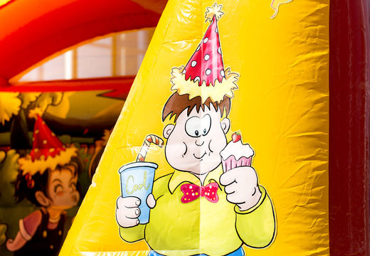 Mini overdekt springkasteel met thema feest voor kinderen kopen. Koop nu springkastelen online bij JB Inflatables Nederland
