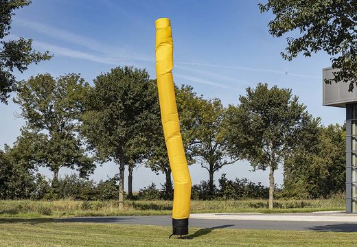 Bestel opblaasbare 6 of 8 meter skydancer in geel direct online bij JB Inflatables Nederland. Alle standaard opblaasbare airdancers worden razendsnel geleverd