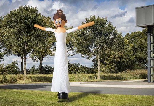 Koop nu online de 4m skydancer set bruidspaar bij JB Inflatables Nederland. Bestel standaard opblaasbare airdancers voor elk evenement bij JB Inflatables