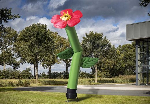 Bestel de 4.5m hoge opblaasbare skydancer bloem nu online bij JB Inflatables Nederland. Alle standaard opblaasbare airdancers worden razendsnel geleverd