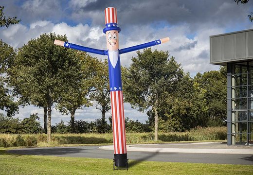 Bestel de 6m skydancer USA president online bij JB Inflatables Nederland. Alle skytubes & skydancers worden snel geleverd